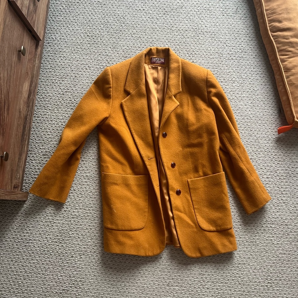 Yellow coat
